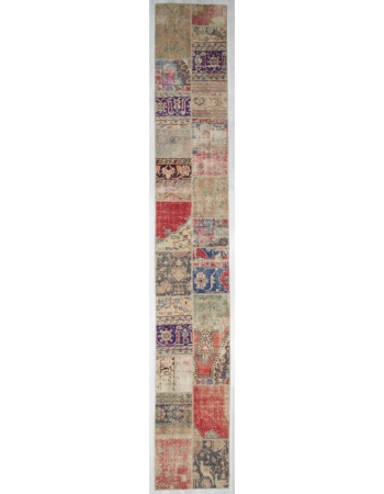 Vintage Decorative Patchwork Runner Rug