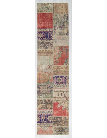 Vintage Turkish Patchwork Runner