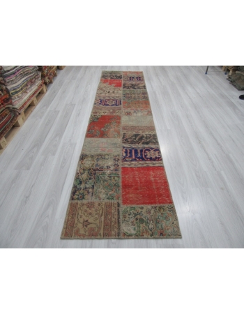 Vintage Turkish Patchwork Runner