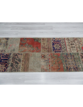 Vintage Turkish Patchwork Runner