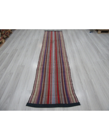 Vertical striped Handloomed Kilim Rug