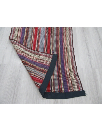 Vertical striped Handloomed Kilim Rug
