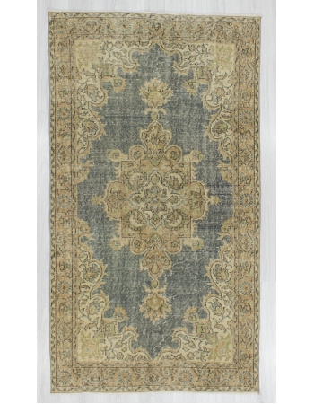 Vintage Unique Turkish Oushak Rug