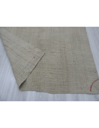 Vintage Unique Decorative Turkish Quilt Wool Rug