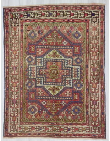 One of a Kind Vintage Turkish Wool Rug