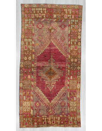 Vintage One of a Kind Turkish Anatolian Rug