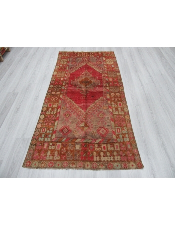 Vintage One of a Kind Turkish Anatolian Rug