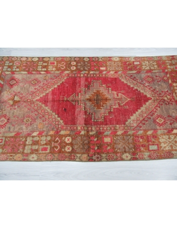 Vintage One of a Kind Turkish Anatolian Rug