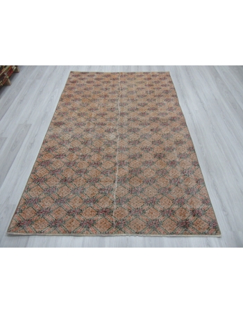 Vintage Decorative Turkish Deco Rug