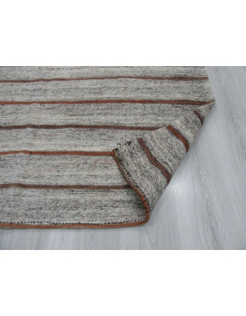 Striped Vintage Modern Turkish Kilim Rug