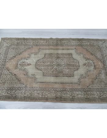 Washed Out Vintage Turkish Rug