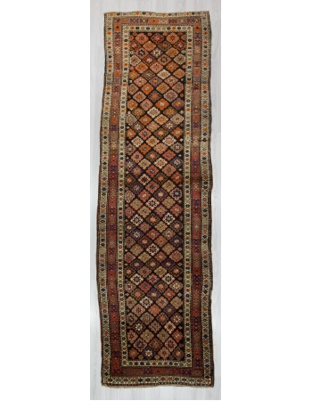 Vintage Decorative Turkish Runner Rug