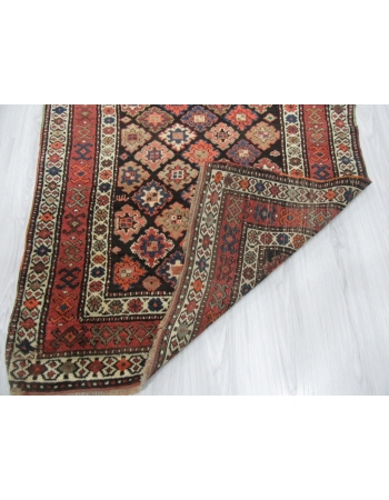 Vintage Decorative Turkish Runner Rug