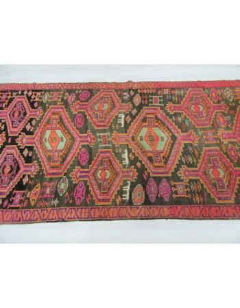 Vintage Handknotted Decorative Turkish Rug