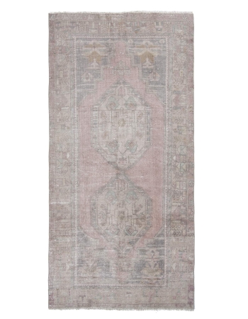 Distressed Washed Out Turkish Anatolian Rug