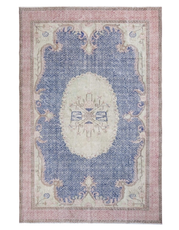 Vintage One of a Kind Oushak Rug