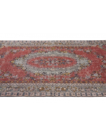 Vintage One of a Kind Oushak Rug