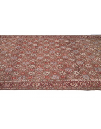 All Over Designed Large Vintage Rug
