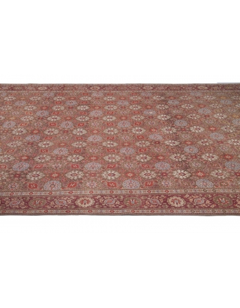 All Over Designed Large Vintage Rug