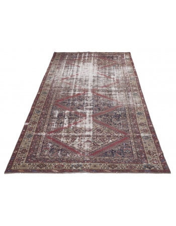 Distressed Antique Unique Rug