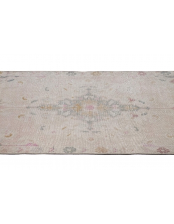 Faded Vintage Turkish Rug