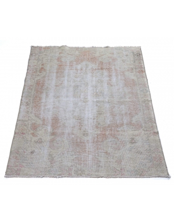 Distressed Vintage Turkish Rug