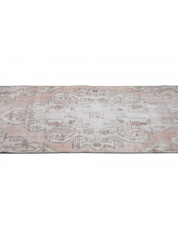 Distressed Vintage Turkish Rug