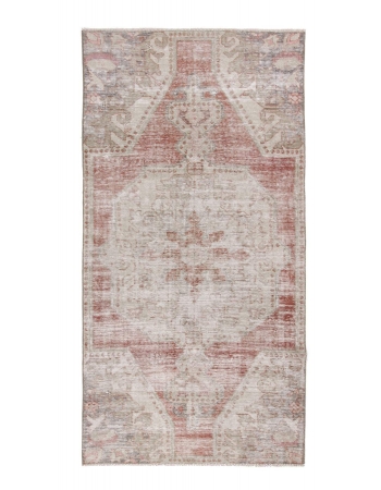 Vintage Worn Turkish Area Rug