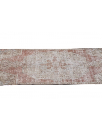 Vintage Worn Turkish Area Rug