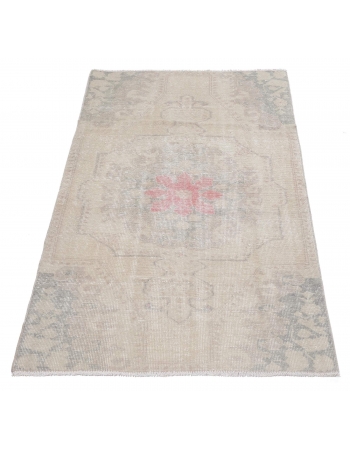 Vintage Washed Out Decorative Rug