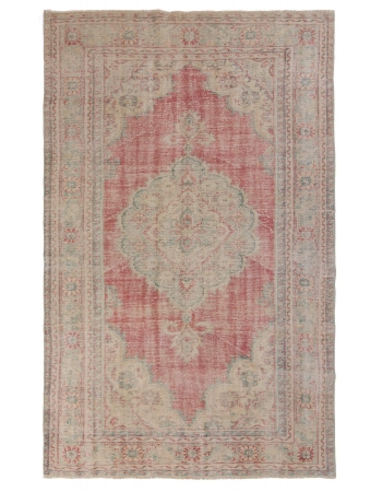 1960's Distressed Turkish Rug