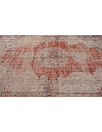 Vintage Worn Turkish Rug