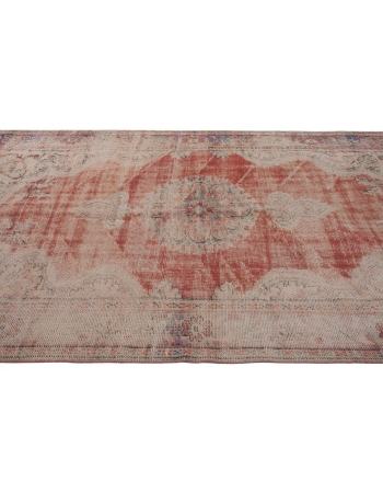 Vintage Worn Turkish Rug