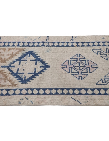 Abstract Vintage Herki Runner Rug