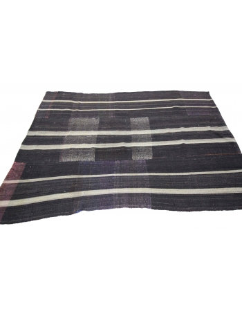 Vintage Goat Hair TurkishKilim Rug