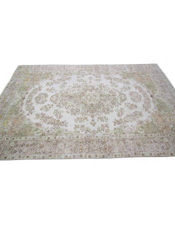 Vintage Floral Turkish Area Carpet