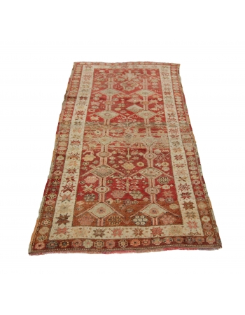 Vintage Turkish Herki Rug