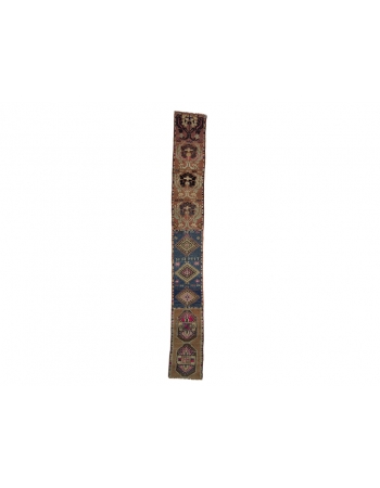 Vintage Decorative Narrow Herki Runner