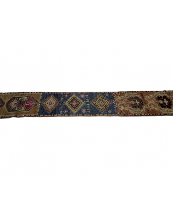 Vintage Decorative Narrow Herki Runner