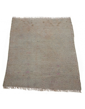 Vintage Washed Out Mini Rug