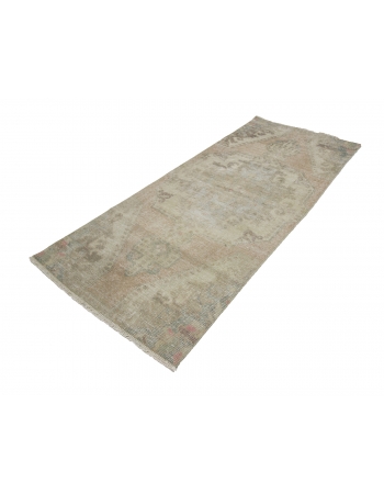 Vintage Washed Out Distresed Area Rug