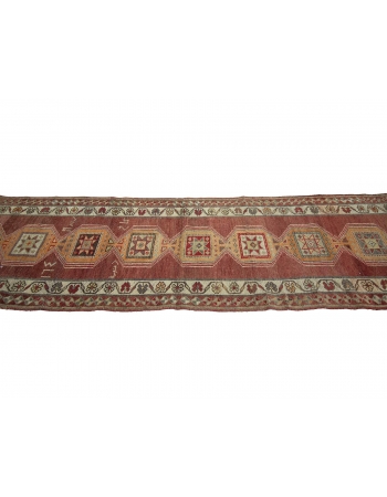 Vintage Decorative Herki Runner Rug