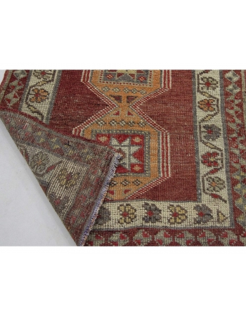 Vintage Decorative Herki Runner Rug