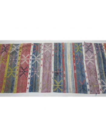 One of a Kind Vintage Kilim Runner