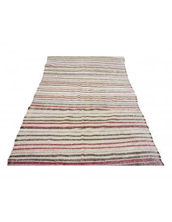 Striped Vintage Decorative Kilim Rug