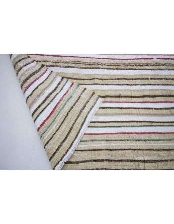 Striped Vintage Decorative Kilim Rug