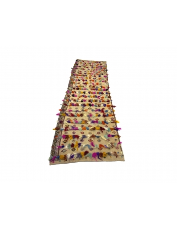 Vintage Decorative Filikli Runner Rug