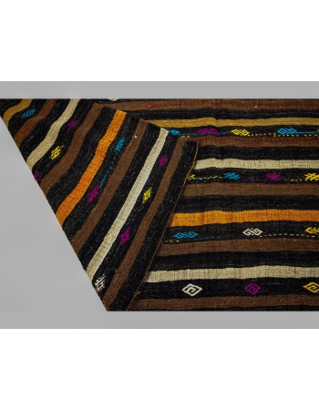 Striped Vintage Decorative Kilim Rug