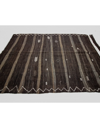 Modern Vintage Unique Turkish Kilim Rug