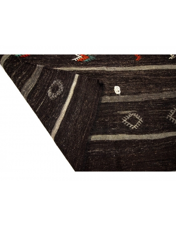 Vintage Striped Modern Kilim Rug